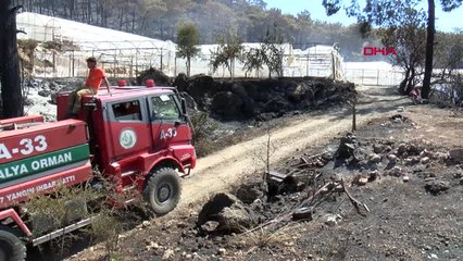 Antalya Kumluca'daki Yangının Bilançosu Ağır Hd