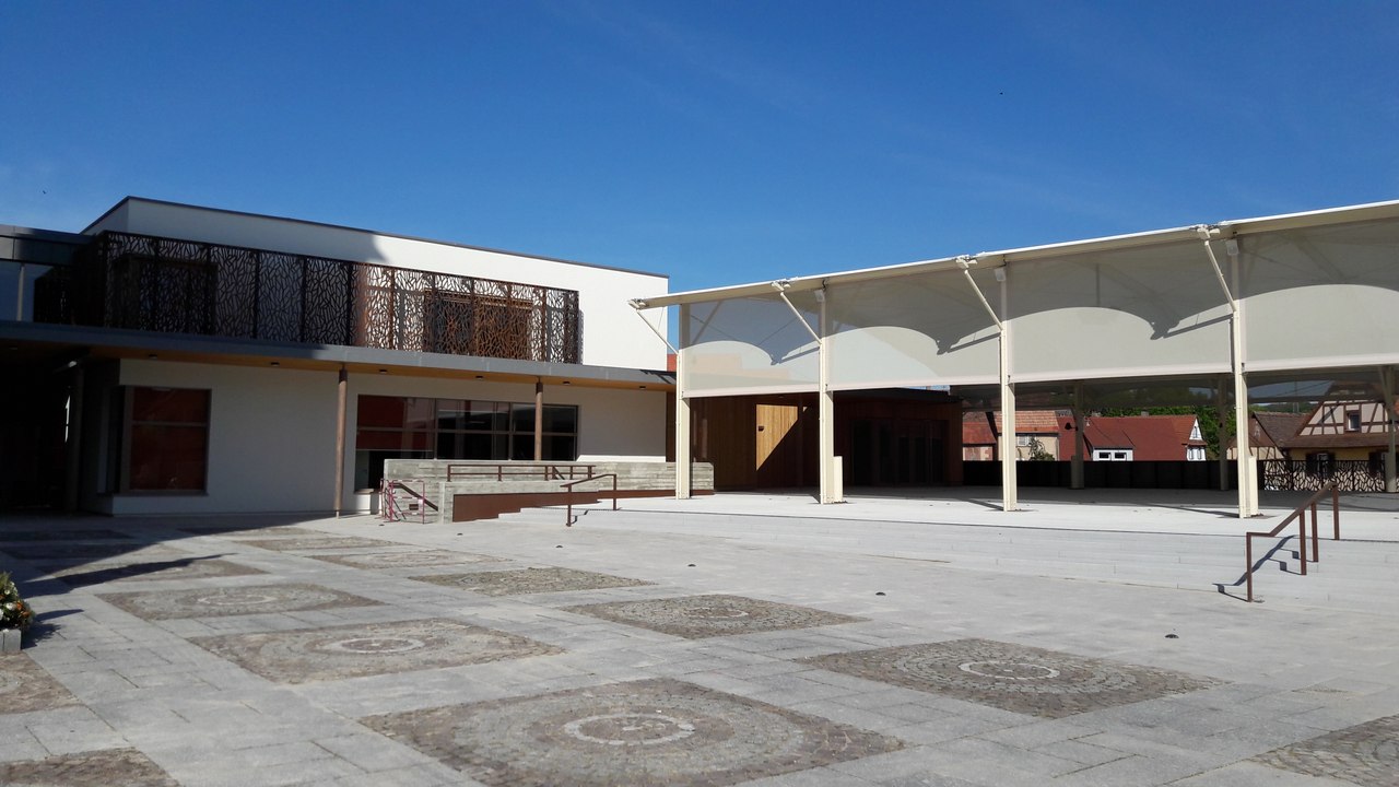 Ingwiller : les musiciens font leur rentrée dans le complexe "bibliothèque, écoles de musique et halle couverte"