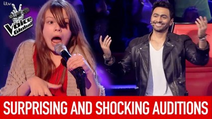 The Voice Kids | MOST SURPRISING and SHOCKING Blind Auditions [PART 3]