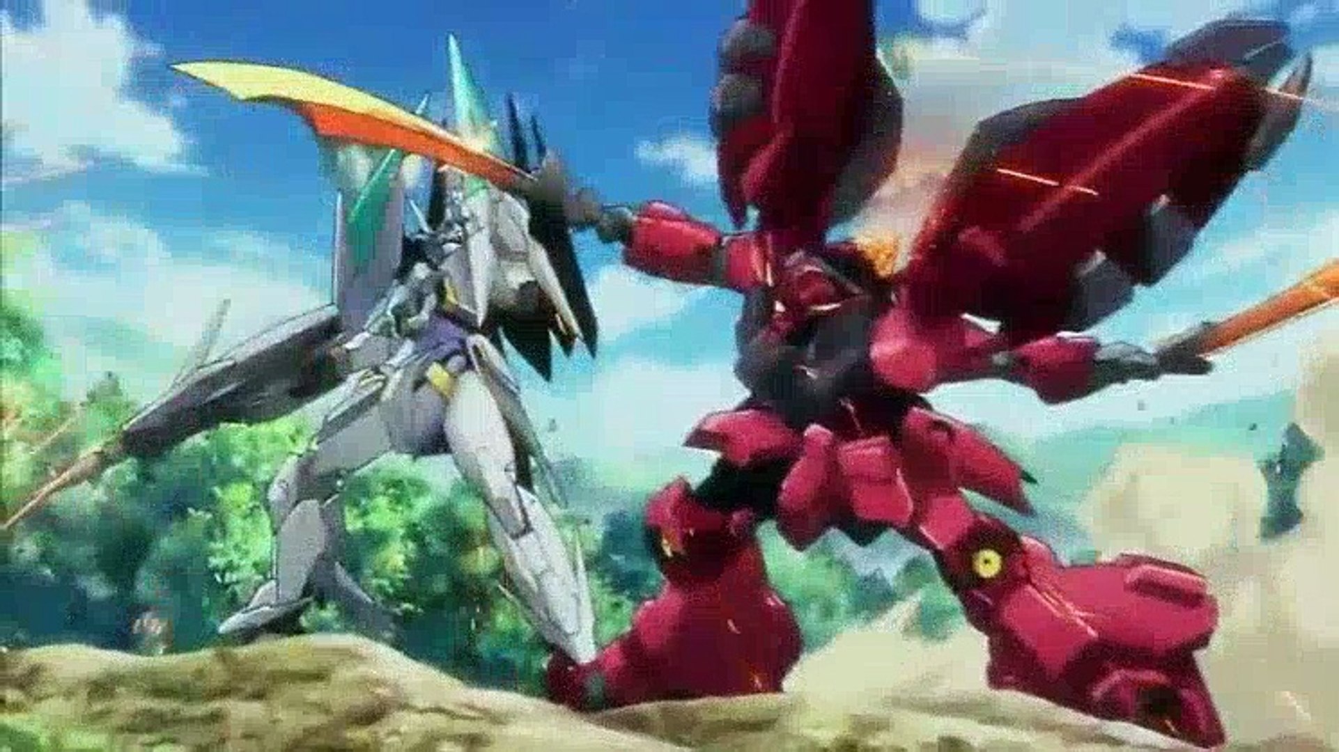 ガンダムビルド　ダイバーズ 無重力状態でガンダムノイズキャンセラとバトル！『ガンダムビルド