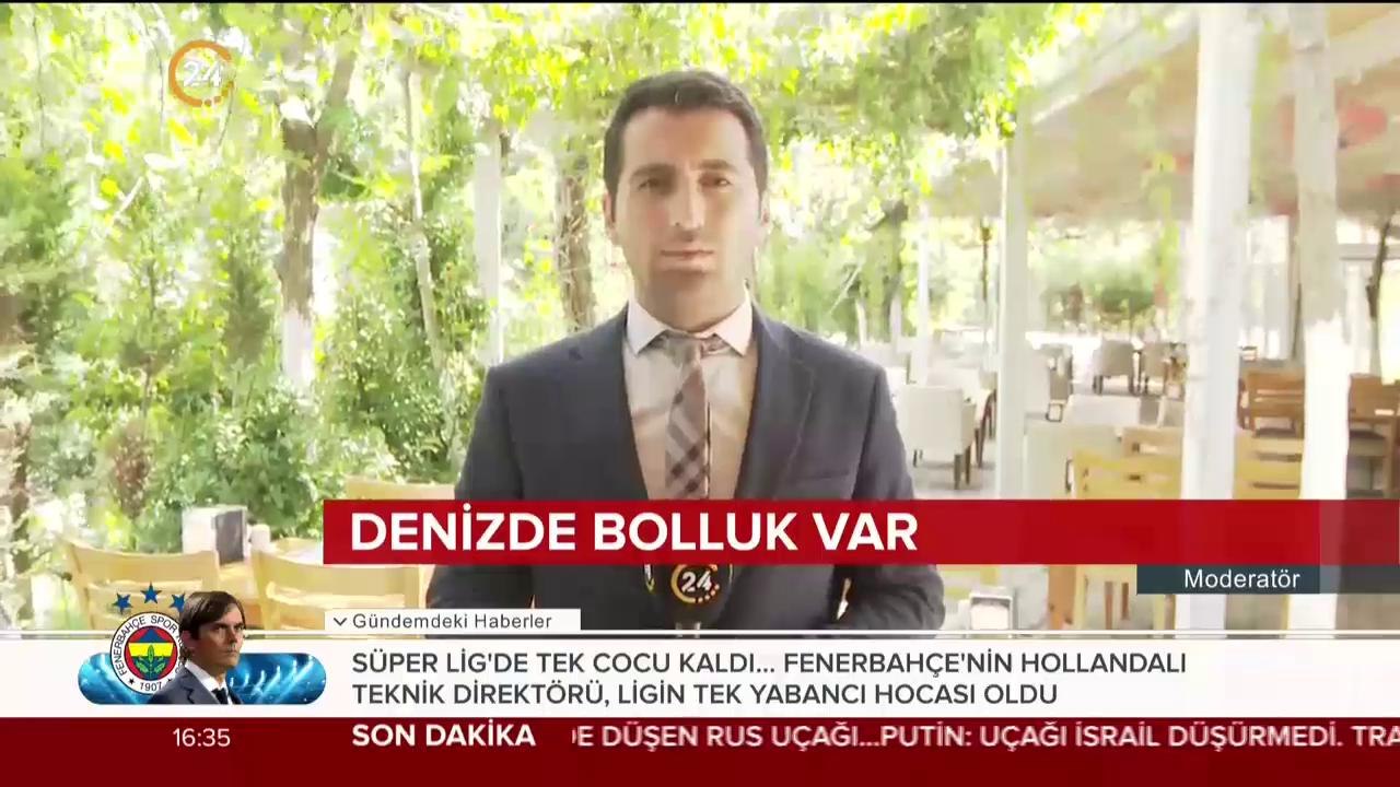 Denizde bolluk var