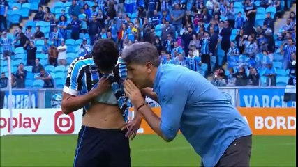 Os gols de Grêmio 2 x 0 Paraná pela 25a rodada do Brasileirão 2018