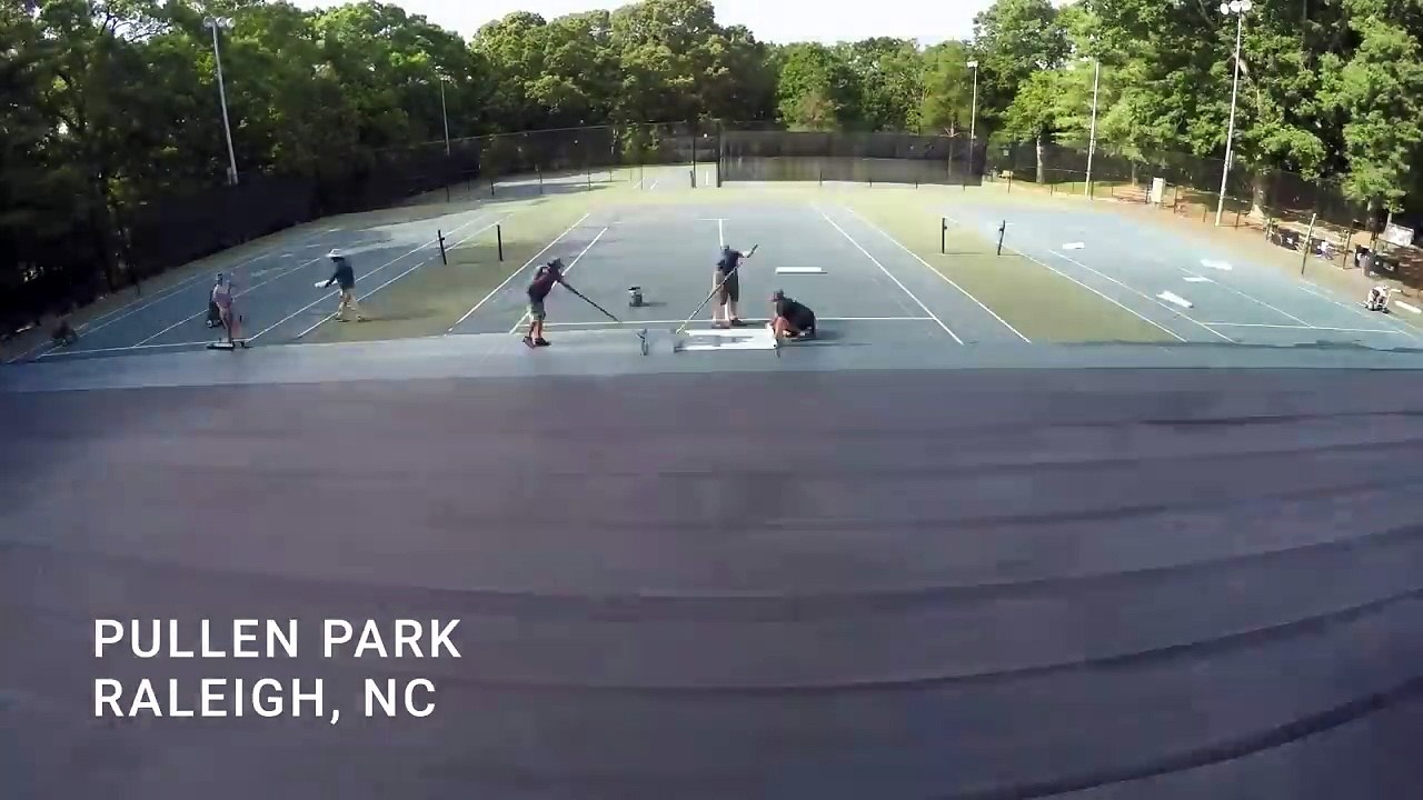 Pullen Park - Tennis Court Resurfacing - Raleigh, NC