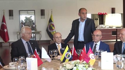 Spor 3 Büyük Kulübün Divan Başkanları Bir Araya Geldi