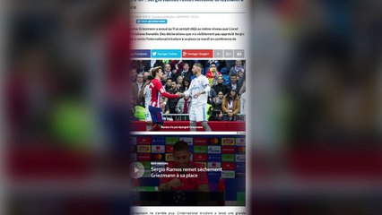 Ballon d'Or : Sergio Ramos dézingue Antoine Griezmann !