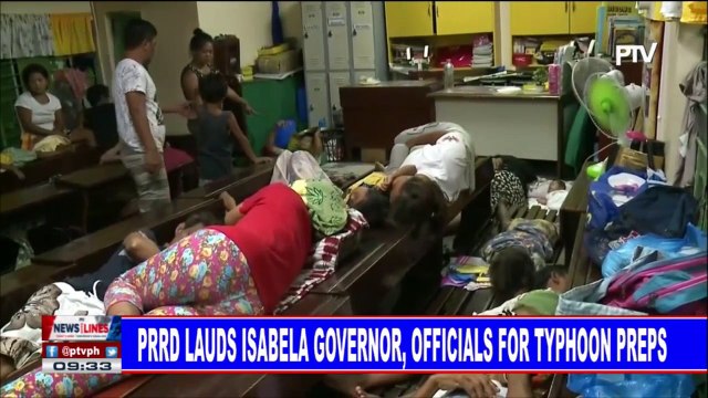 PRRD lauds Isabela governor, officials for typhoon preps