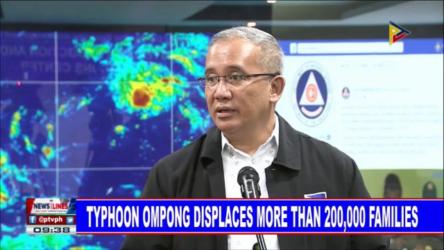 Typhoon Ompong displaces more than 200,000 families