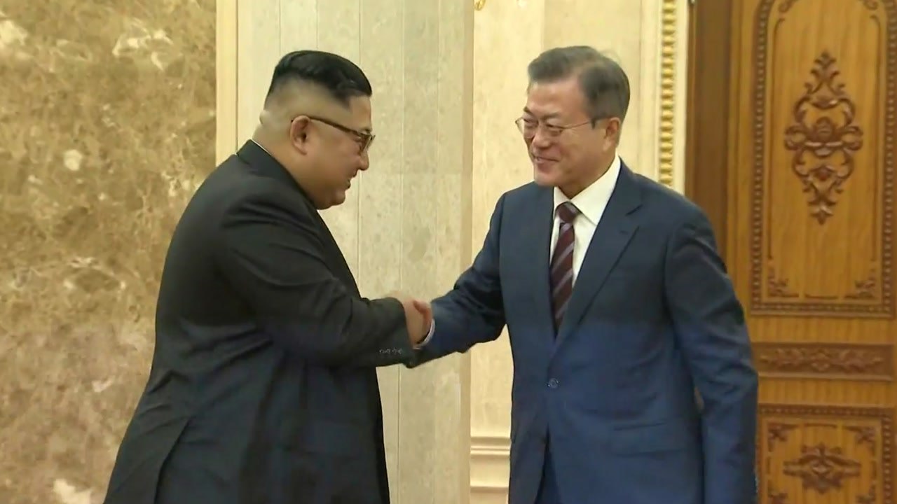 문 대통령 "풍성한 결과"...김 위원장 "북미 진전된 결과" / YTN