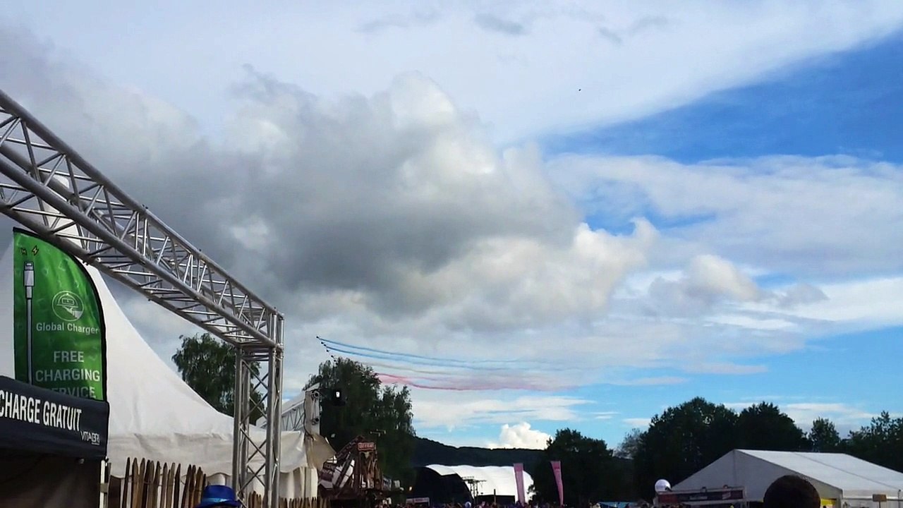 La patrouille de France aux Eurocks de Belfort