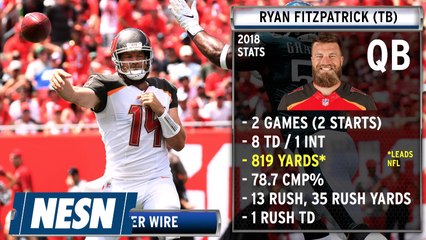 Fantasy Football Week 3 Waiver Wire: Get Fitzpatrick While You Can!