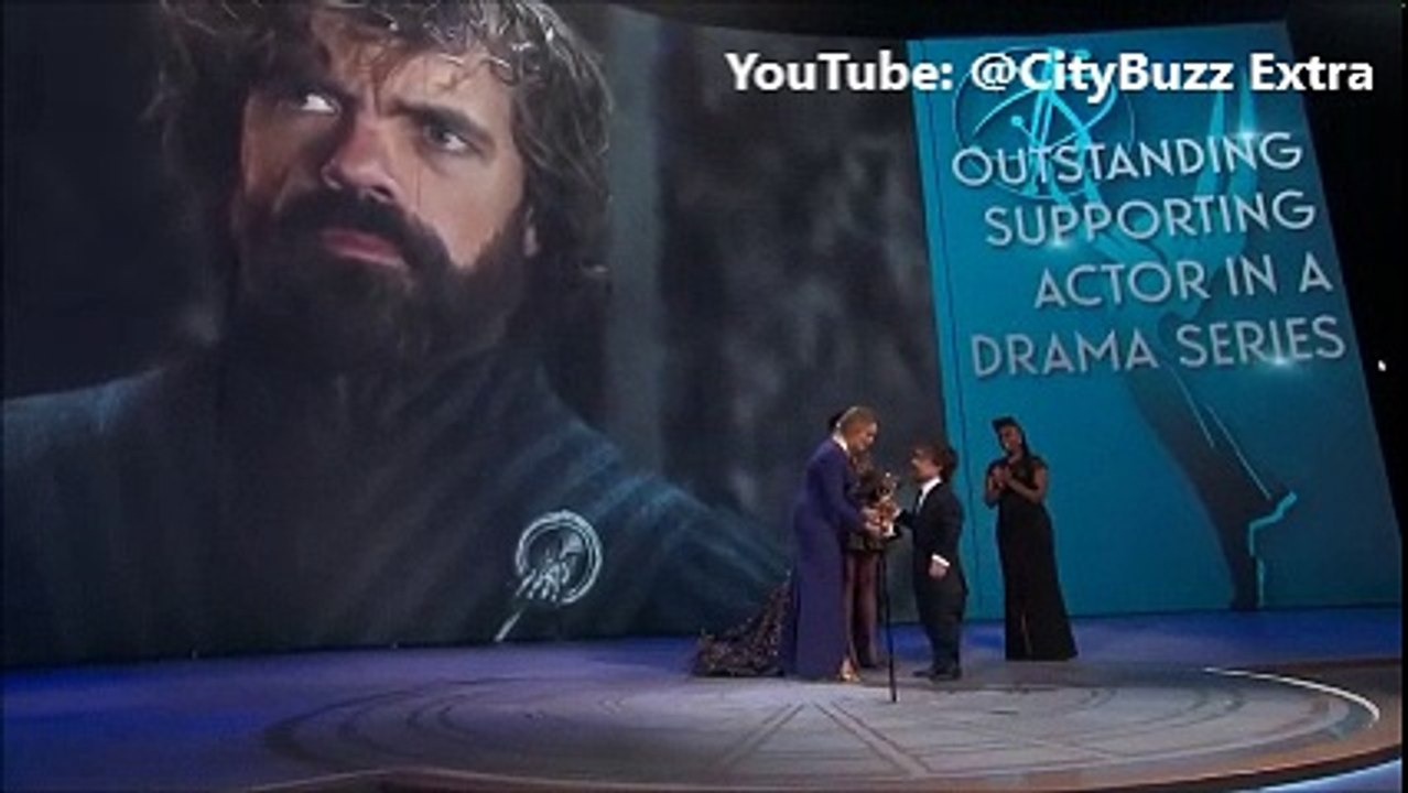 70th Emmy - Game of Thrones Peter Dinklage Wins Best Supporting Actor at 2018 EMMY Awards