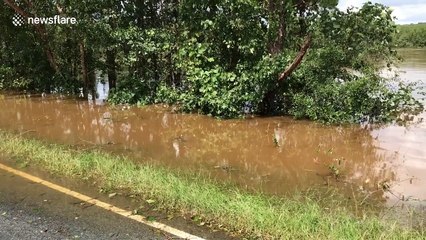 Rivers, roads flood after Hurricane Florence