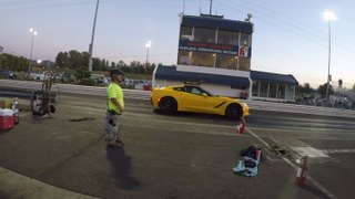A Tesla Model 3 Performance Crushes A C7 At The Drag Strip
