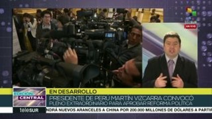 Perú: Congreso inicia debate sobre el retorno de la bicameralidad