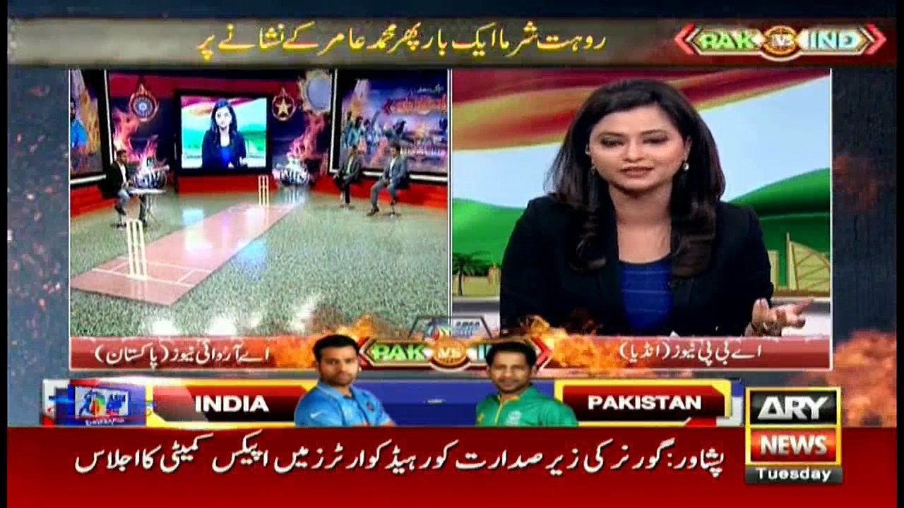 We used our crackers in Champions trophy, I am sure India must be having a stock of them: Badami answers Indian anchor