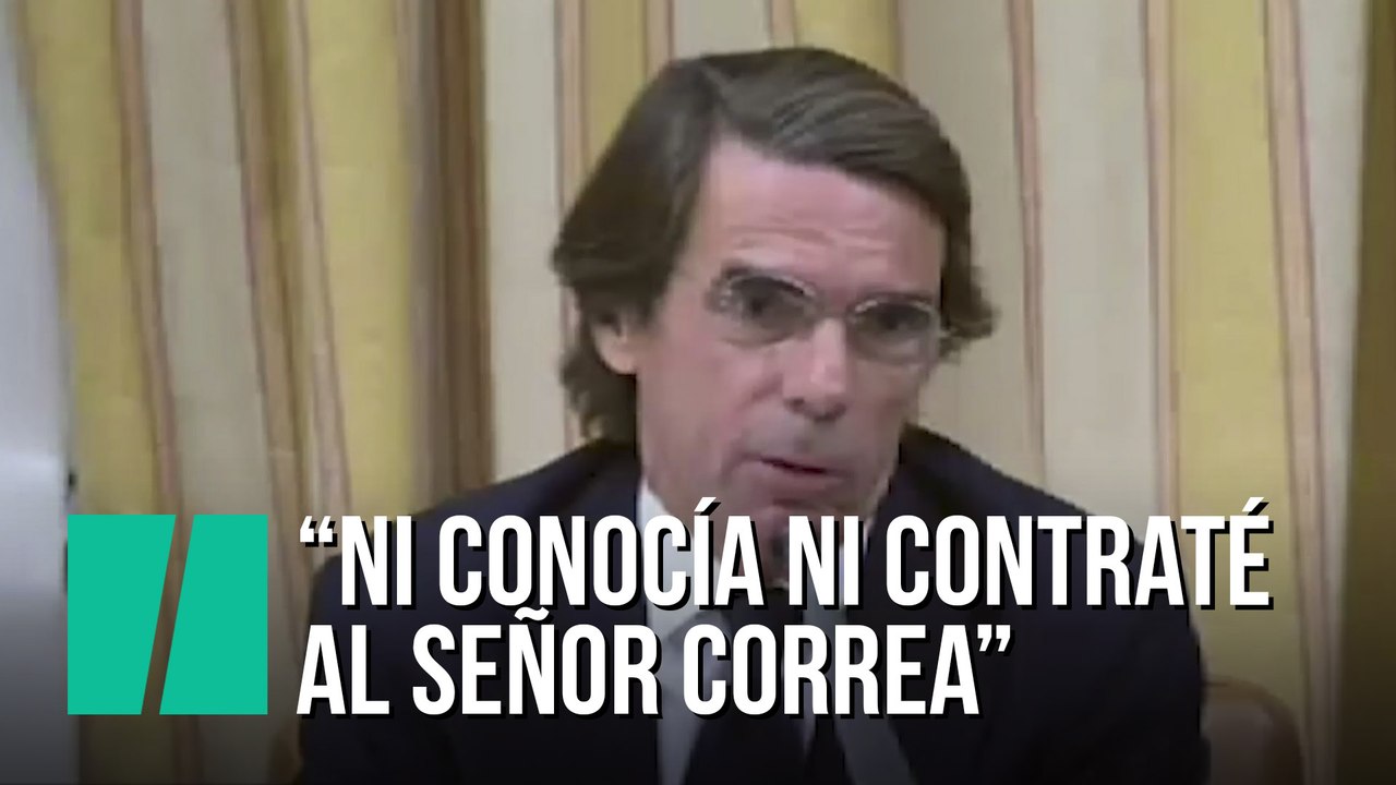 ¿Conocía Aznar a Correa?