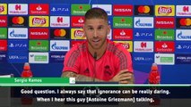Ramos criticises Griezmann for saying he is as good as Messi and Ronaldo