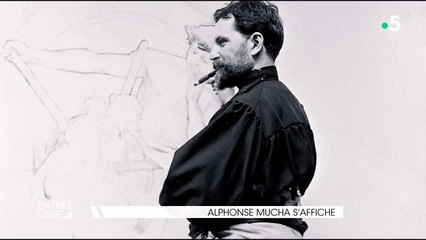 Alphonse Mucha s'affiche