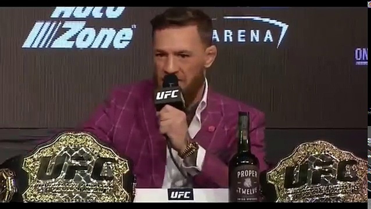 Conor McGregor & Khabib ABSOLUTELY TRASH EACH OTHER AT UFC 229 PRESS CONFERENCE