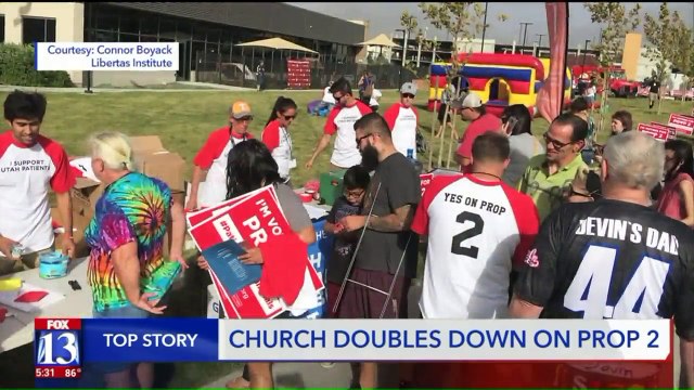 LDS Church Pushes Back on Utah Medical Marijuana Ballot Initiative