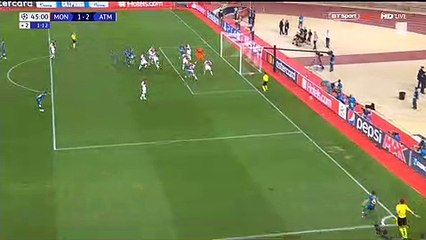 Monaco 1 - 2 Atl. Madrid Jose Maria Gimenez goal 18.09.2018