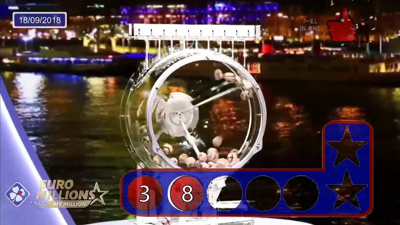 Euromillions : le tirage du 18 septembre 2018 | 45 000 000€ + My Million