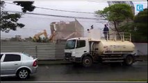 Prédio principal da escola Aristóbulo Barbosa Leão é demolido