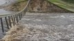 Water Rushes Over Failed North Carolina Dam