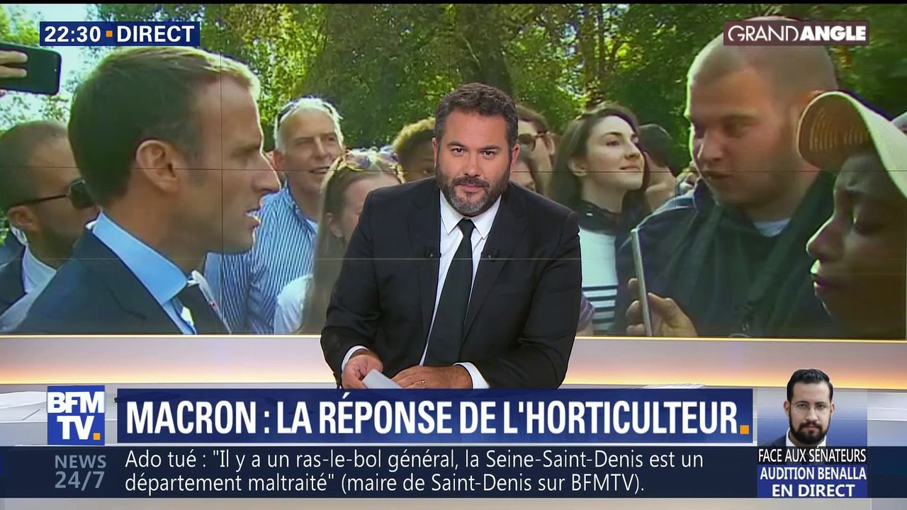 Macron: La réponse de l'horticulteur (1/2)