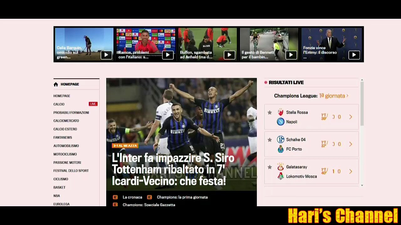 Inter - TOTTENHAM | POST PARTITA, INTERVISTE A SPALLETTI E GIOCATORI