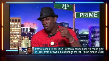 Deion Sanders reacts to Josh Gordon trade