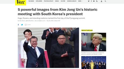 美 언론에 비친 '강렬한 인상' 5대 장면 / YTN