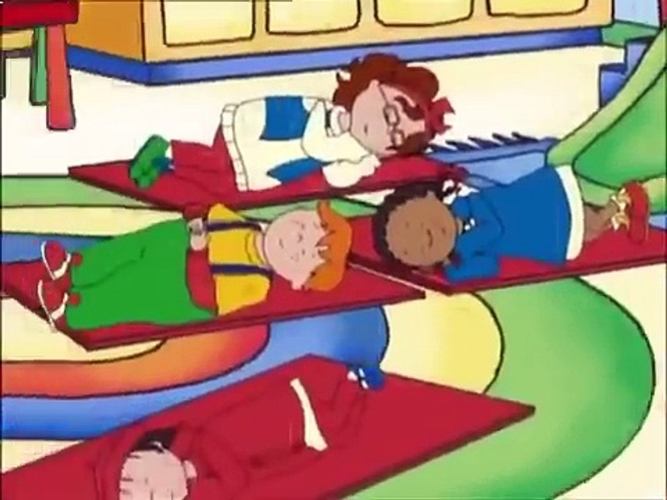 Caillou Folge 101 Caillou singt, Die Spielzeugkiste