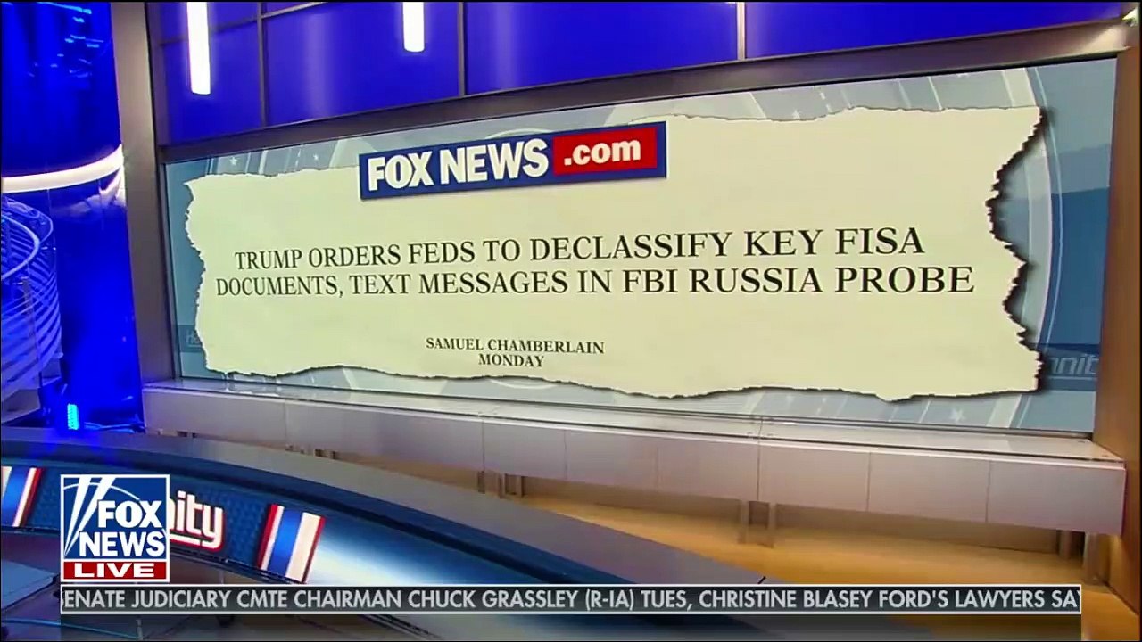 Hannity - 9/18/18 | Fox News