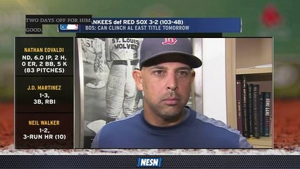 Alex Cora Believes That Once Bullpen is Healthy They Will be "Fine"