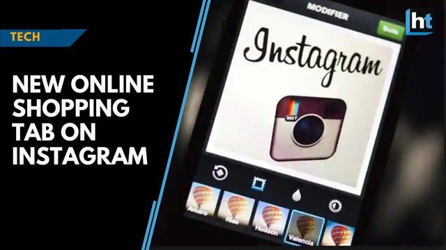 New online shopping tab on Instagram