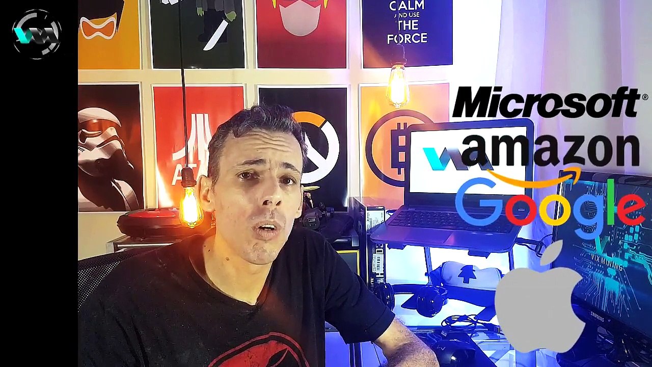 As criptomoedas vão acabar com Facebook, Google, Apple, Microsoft e Amazon