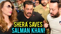 Salman Khan Gets Mobbed By Fans At Jaipur Airport, Bodyguard Shera Comes To Rescue