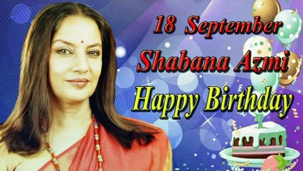 18th Sep Shabana Azmi Birthday