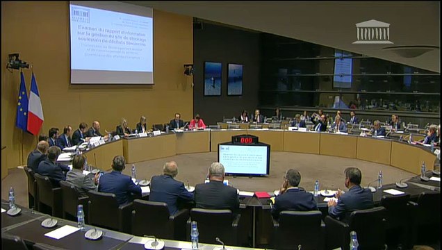 Commission du développement durable et commission des affaires étrangères : Gestion du site de stockage souterrain de déchets StocaMine - Mardi 18 septembre 2018