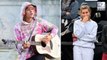 Justin Bieber Plays The Guitar For Hailey Baldwin Outside Buckingham Palace