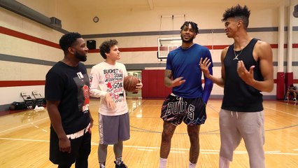 I Challenged a NBA CENTER to 1v1 BASKETBALL and this happened...