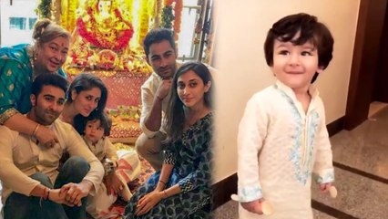 Taimur Ali Khan's Ganpati Pooja Celebration with Kareena Kapoor Khan; Watch Video | FilmiBeat