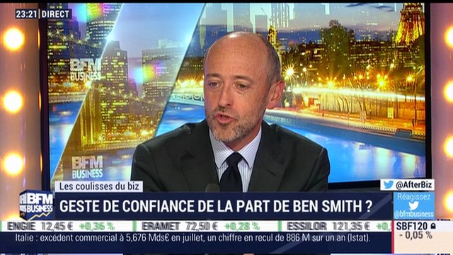 Les coulisses du biz: un geste de confiance de la part de Ben Smith ? - 17/09
