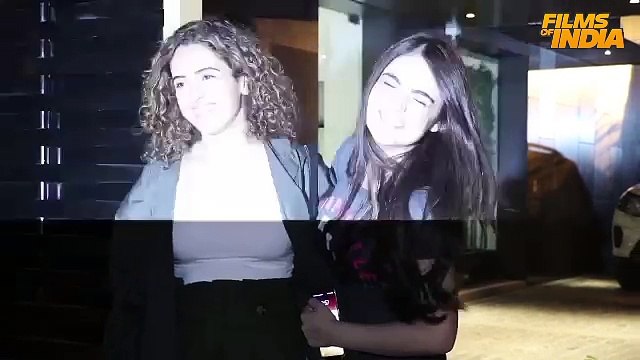 Sanya Malhotra & Radhika Madan in Juhu - SPOTTED