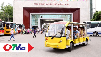 Khám phá Móng Cái bằng xe điện - QTV