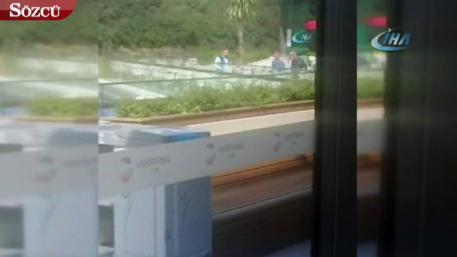 Alışveriş merkezinde korku dolu anlar