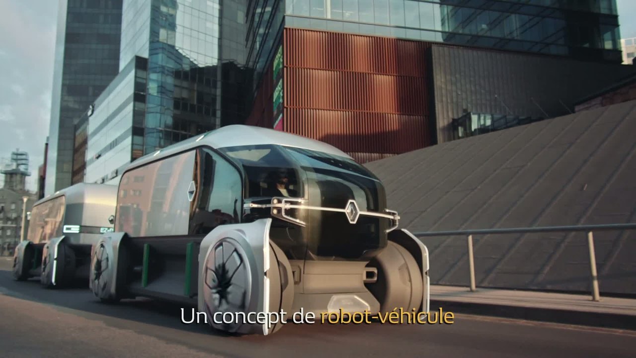 Renault EZ-Pro : vidéo de présentation du véhicule électrique et autonome dédié à la livraison