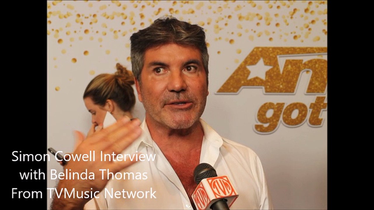 Simon Cowell Interview - America's Got Talent AGT 13 Live Shows Week Finale Night 1