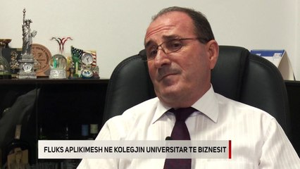7pa5 - Fluks aplikimesh ne kolegjin universitar te biznesit - 19 Shtator 2018 - Show - Vizion Plus
